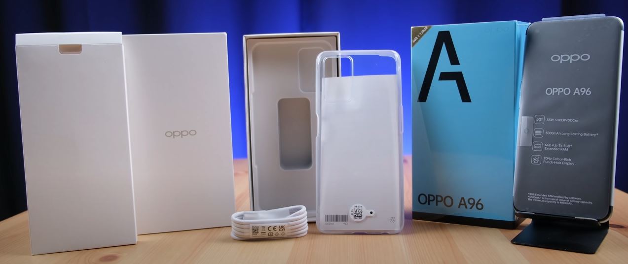 our unboxed oppo a96